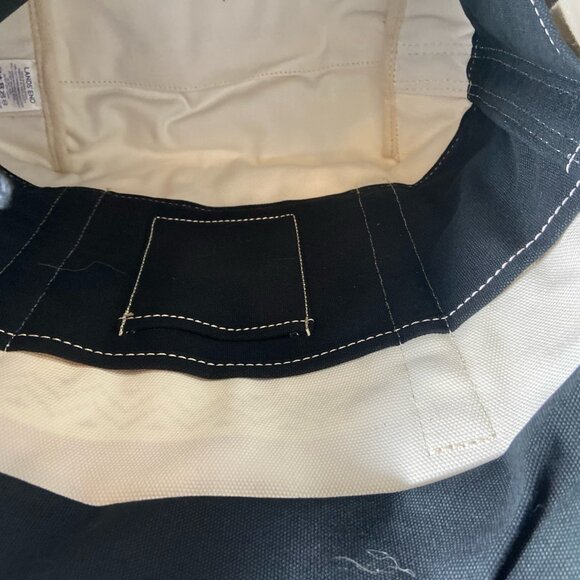 Lands’ End Canvas Tote Bag – Zip Top - Like new - Picture 9 of 12